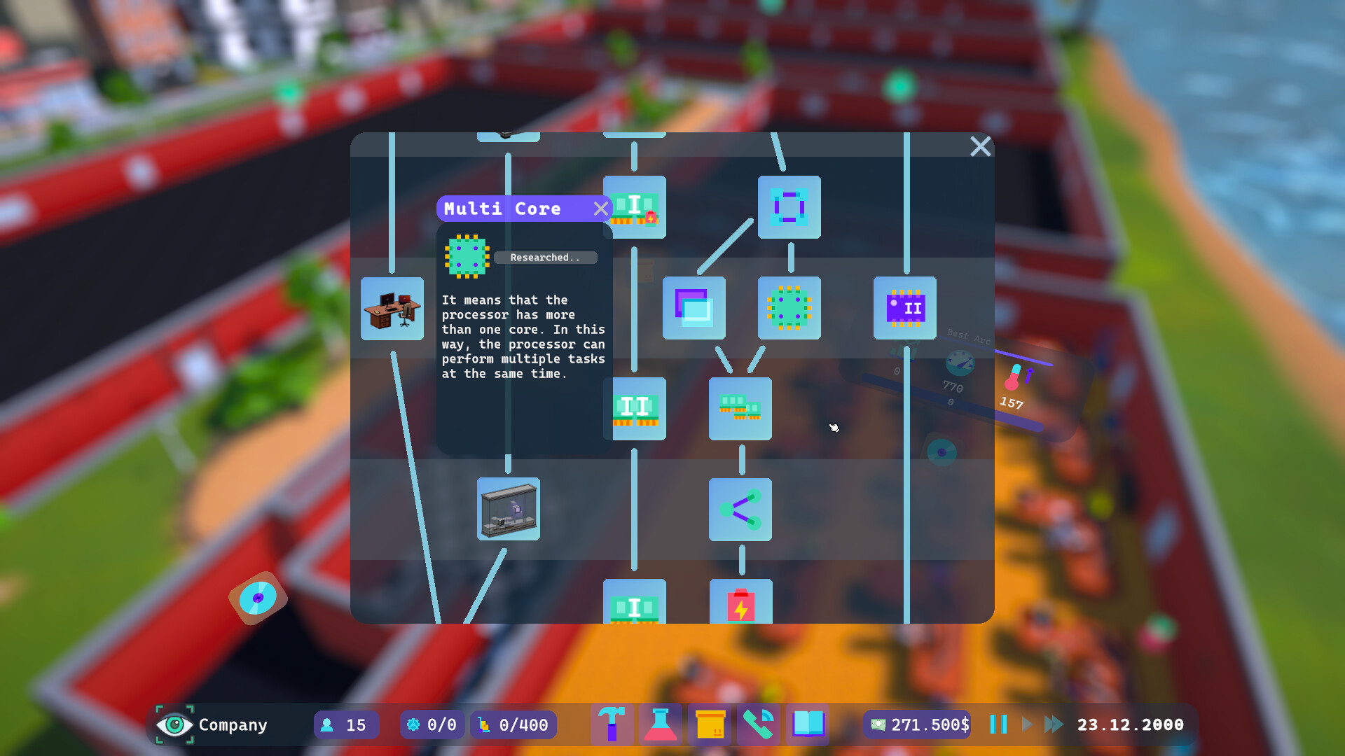 Processor Dev Tycoon screenshot 2