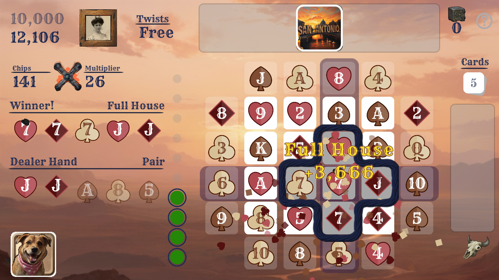 Texas Twist Poker 3 Bandit's Run screenshot 7