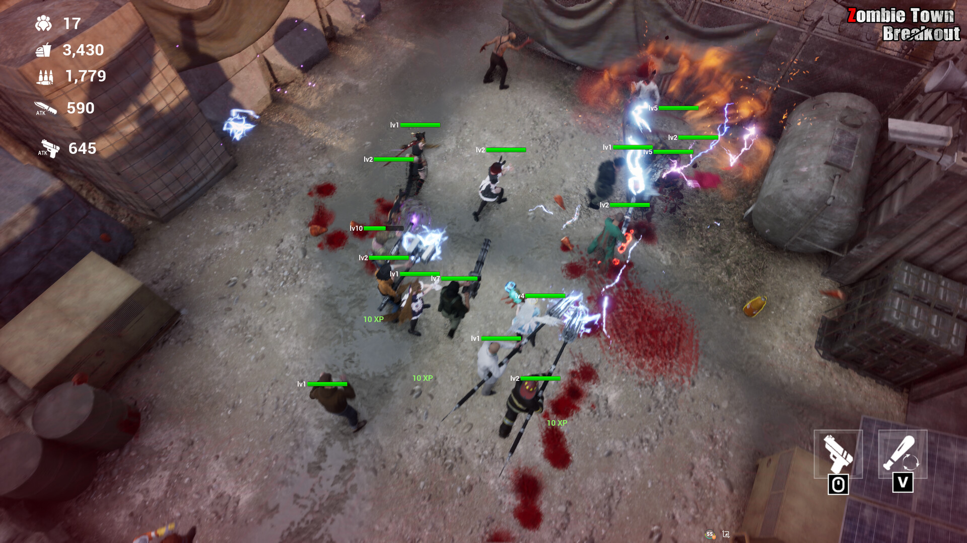 Zombie Town Breakout screenshot 5
