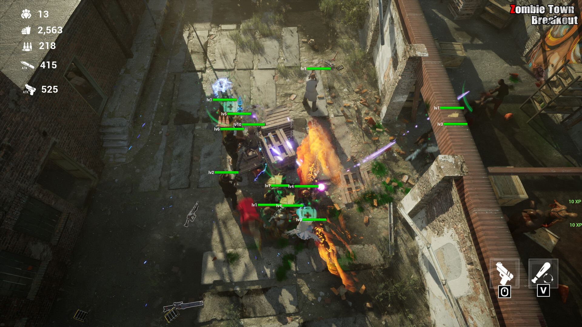 Zombie Town Breakout screenshot 9