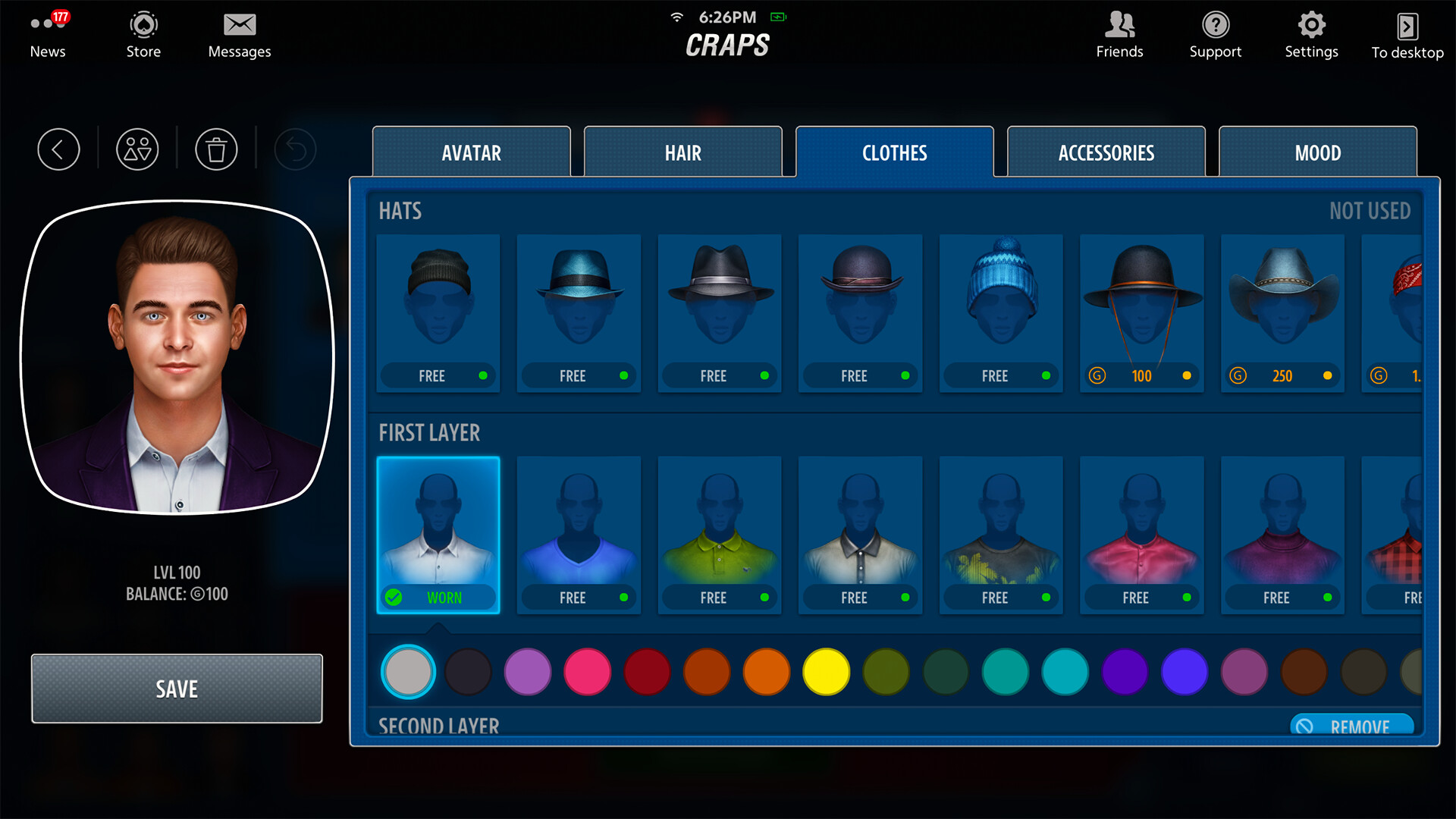 Vegas Craps by Pokerist screenshot 7