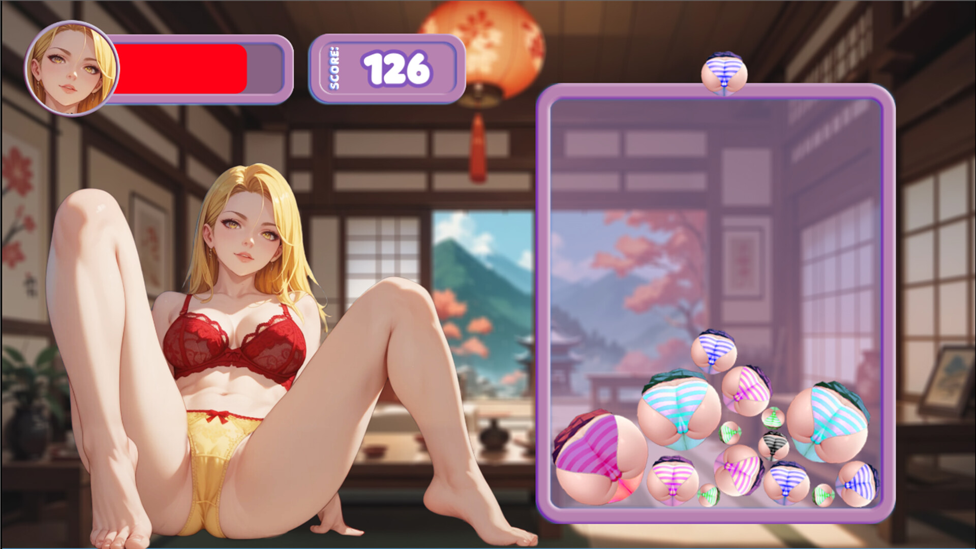 Cute Girl Suika Game - Bouble screenshot 3
