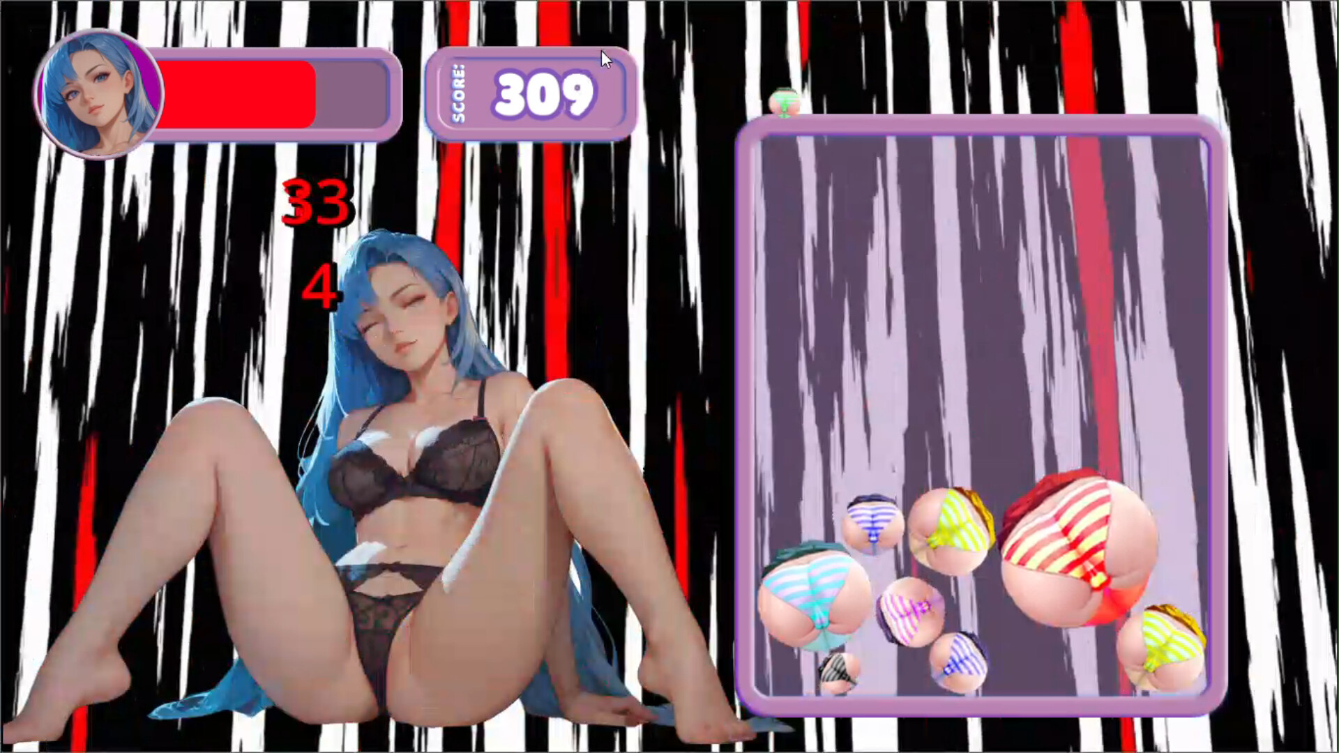 Cute Girl Suika Game - Bouble screenshot 5