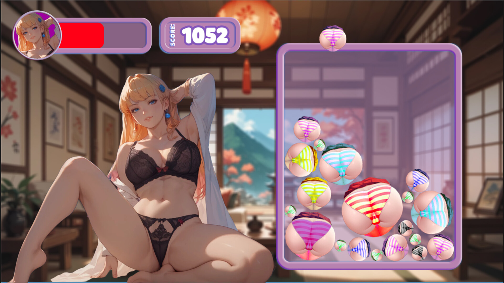 Cute Girl Suika Game - Bouble screenshot 8
