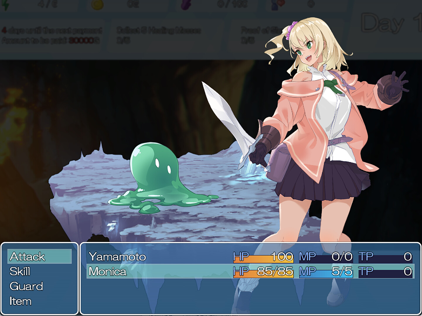 Dungeon with Girl screenshot 5