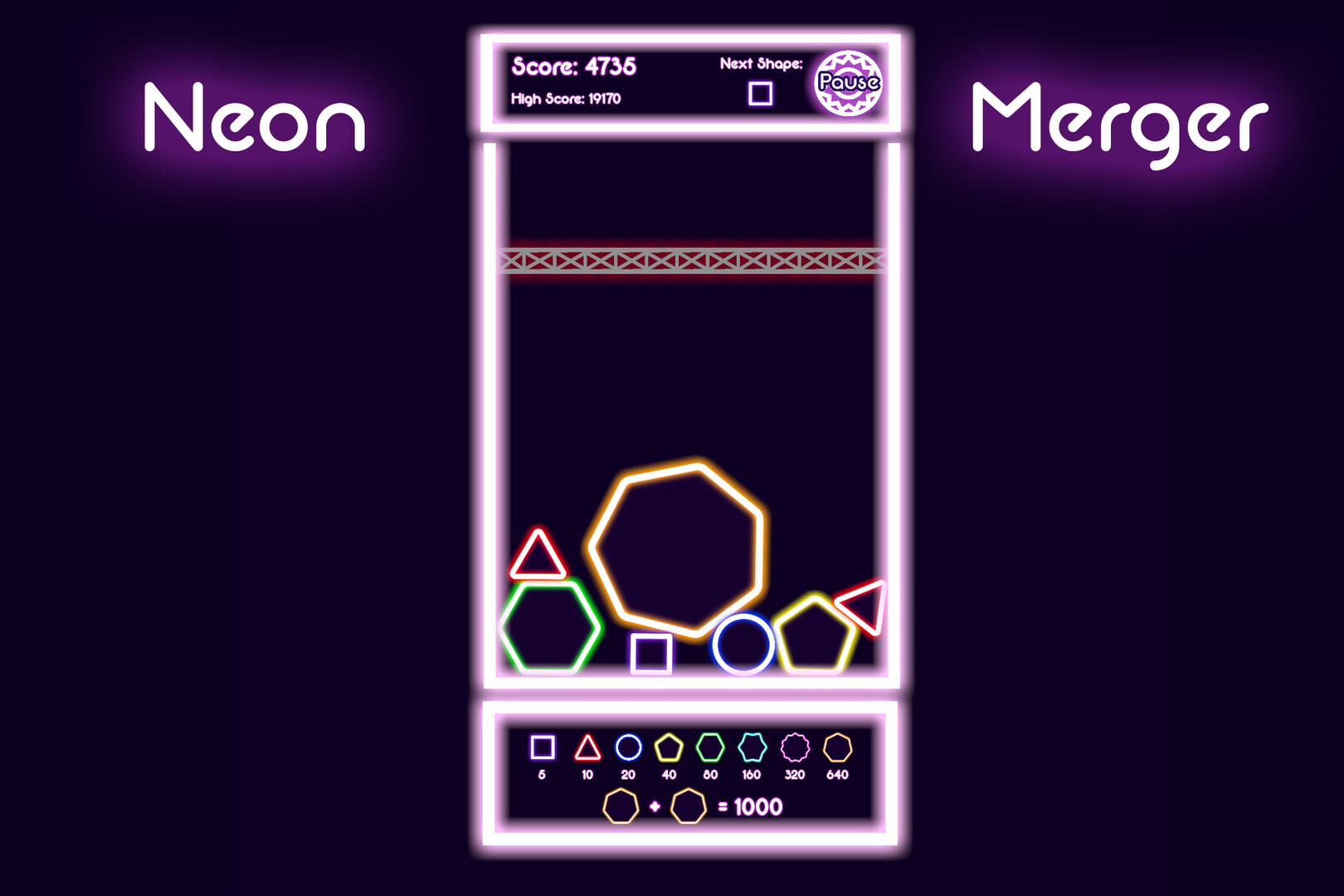 Neon Merger screenshot 4