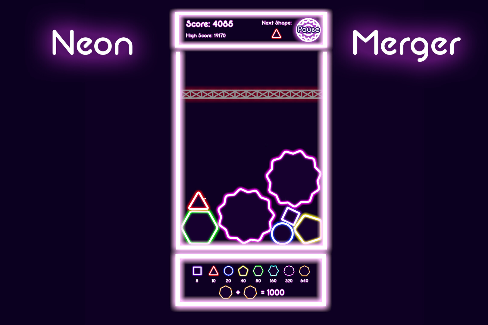 Neon Merger screenshot 3