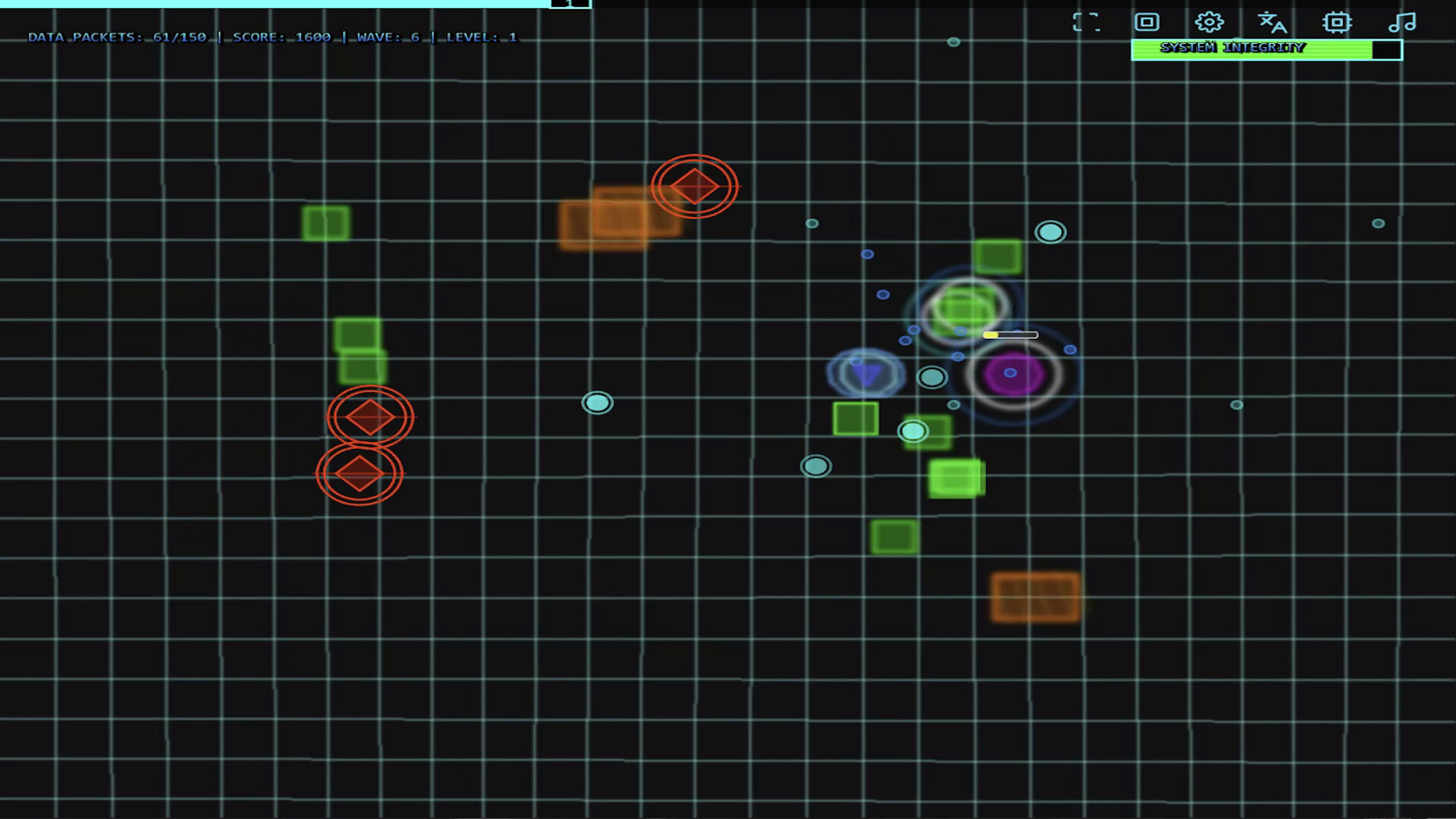 Cyber Sentinel: Bullet Hell Breach screenshot 4
