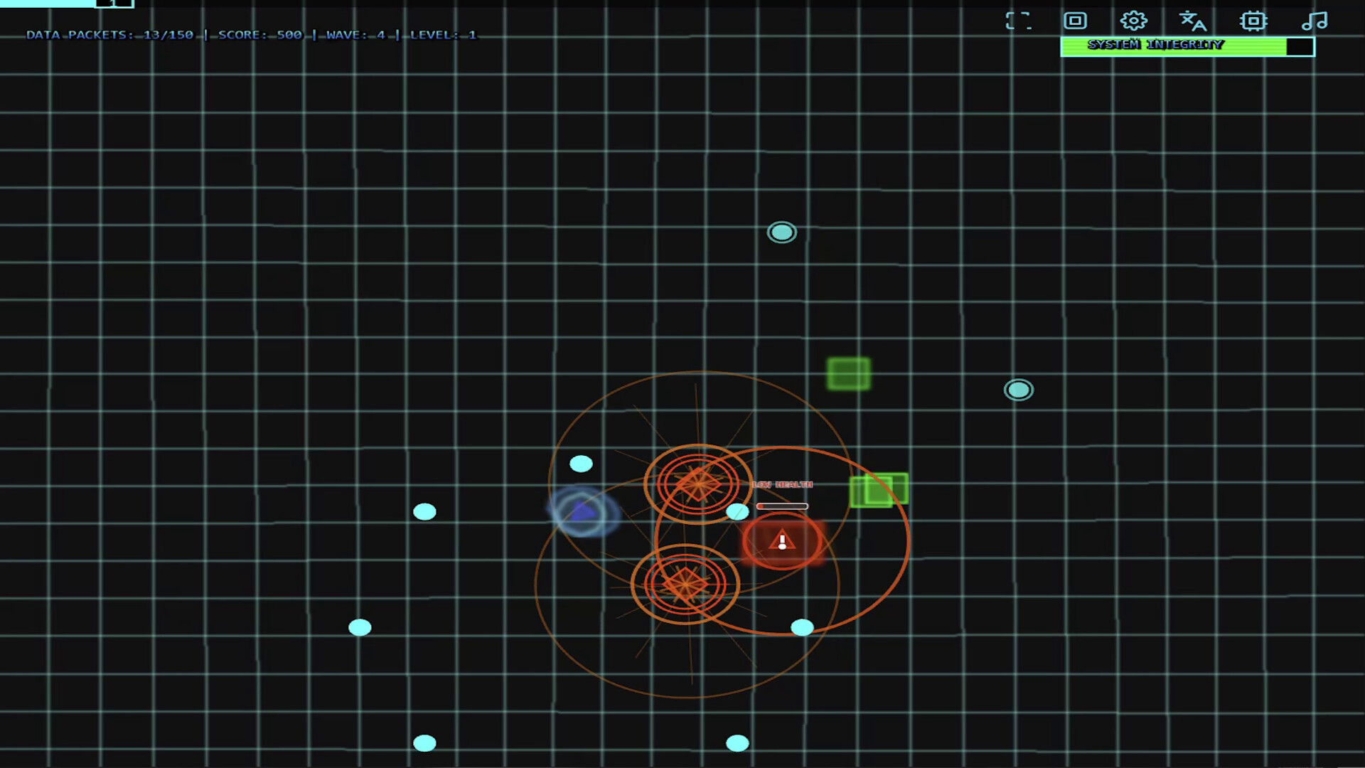 Cyber Sentinel: Bullet Hell Breach screenshot 3