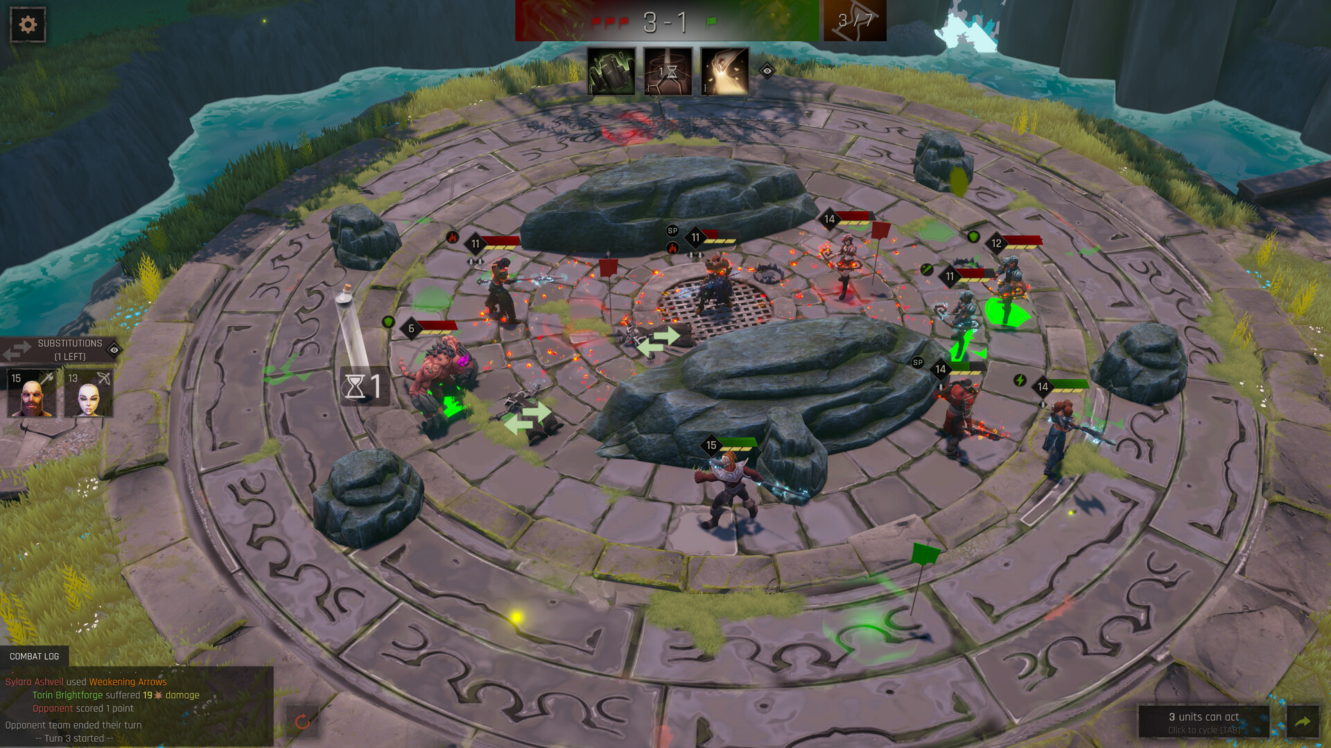 Empyrean League: Hex Tactics screenshot 1