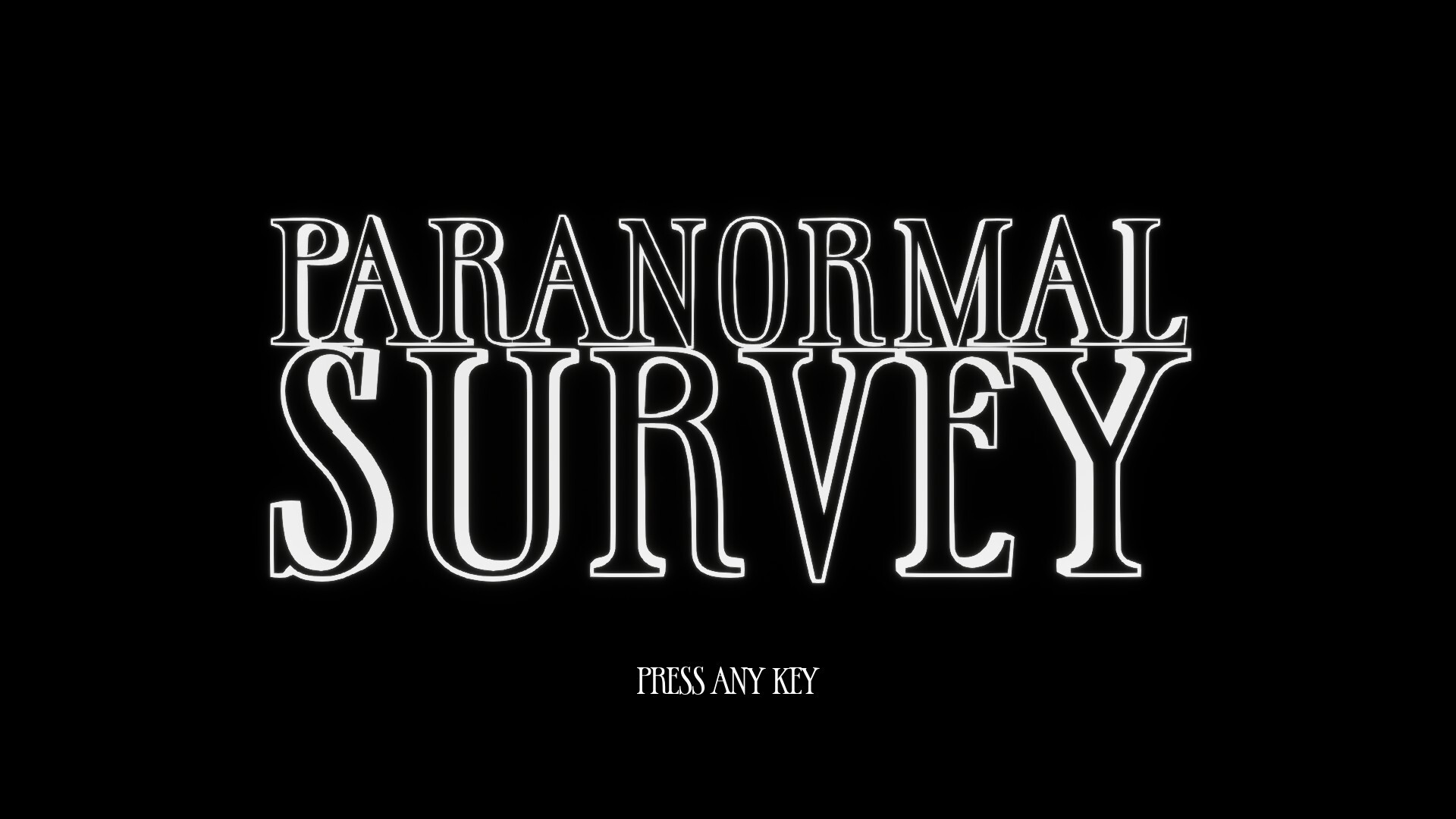 Paranormal Survey screenshot 1