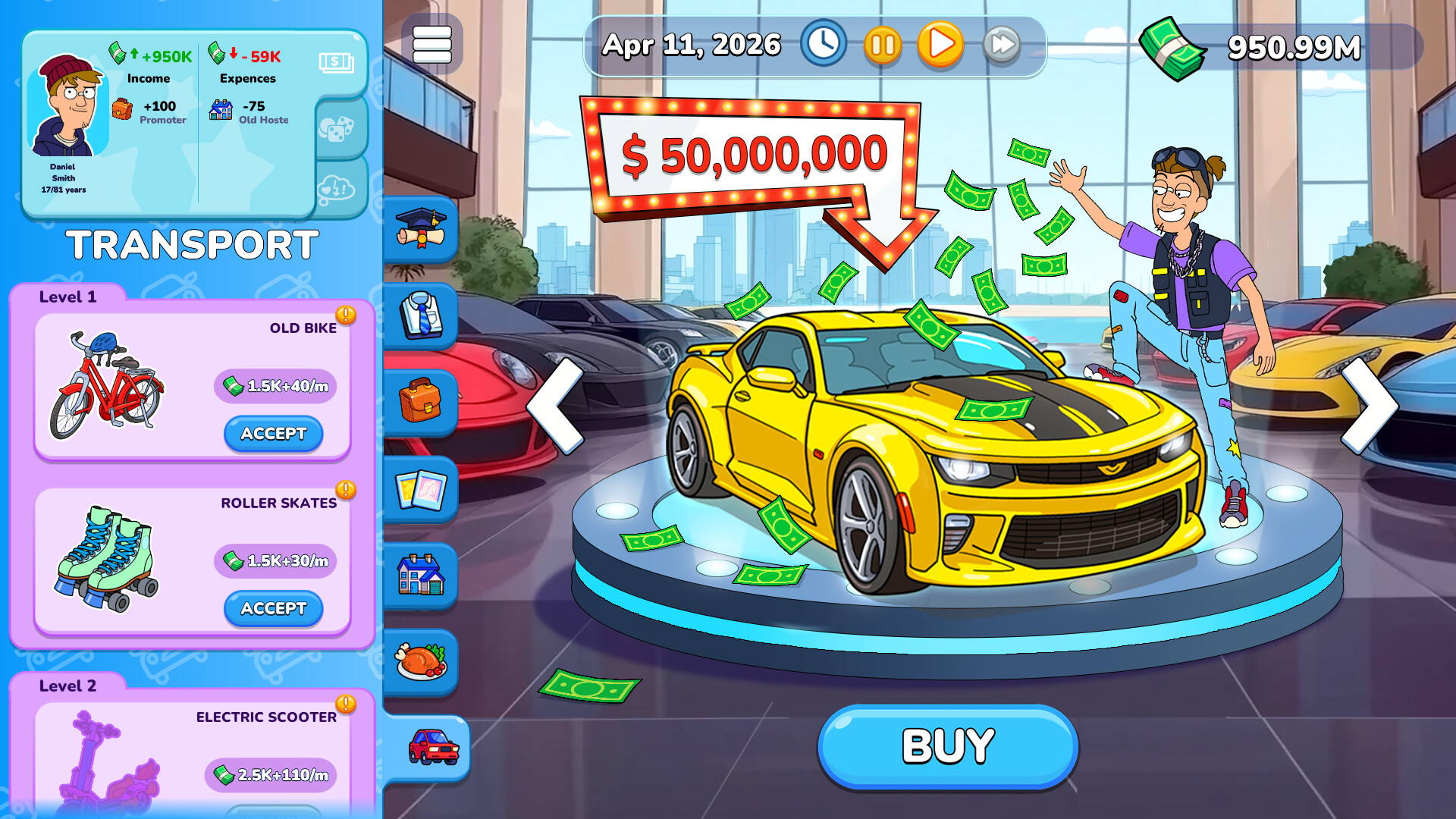 Mr. Billion: Idle Rich Tycoon screenshot 1