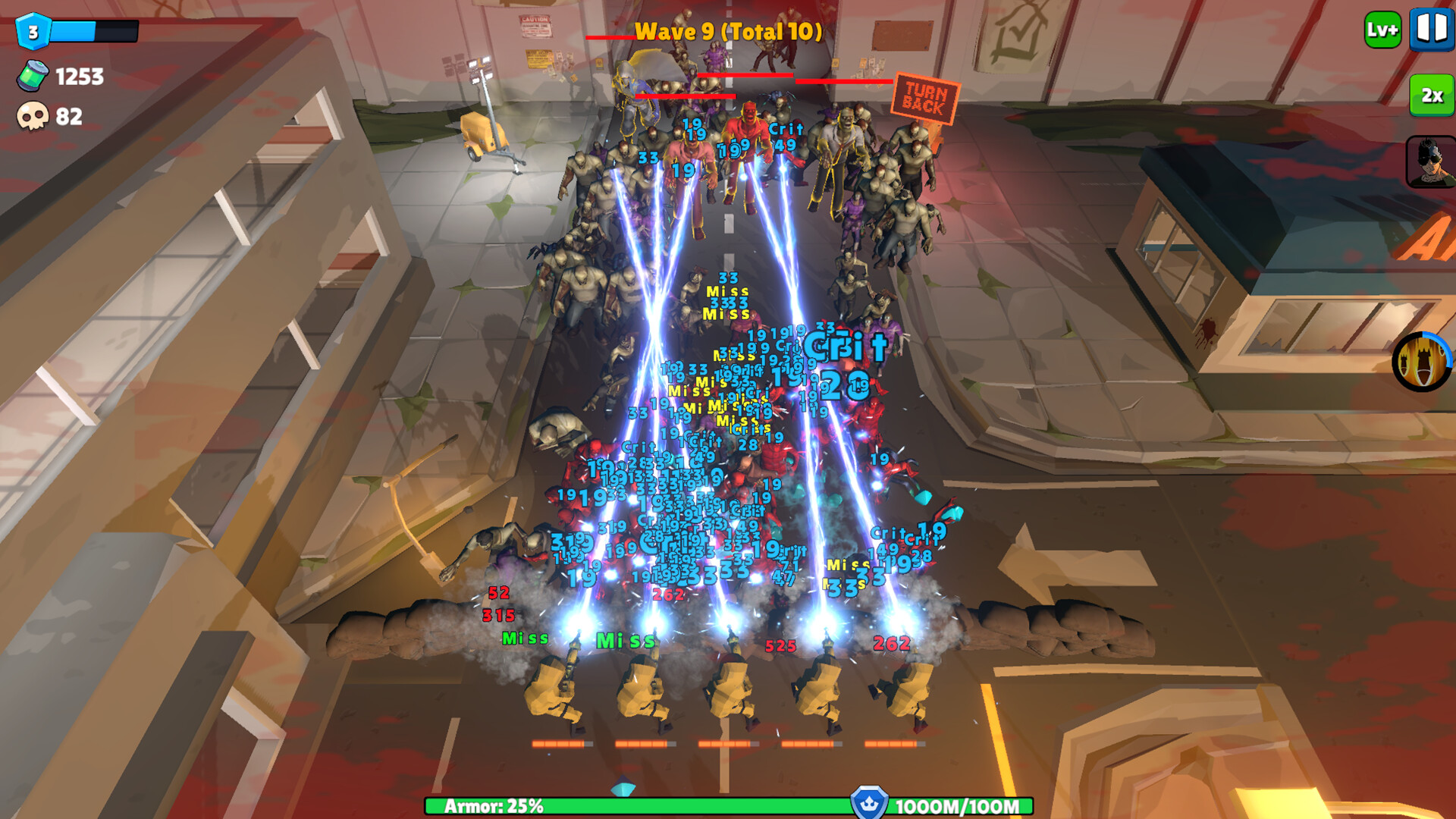 Idle Zombie Wave: Premium screenshot 1