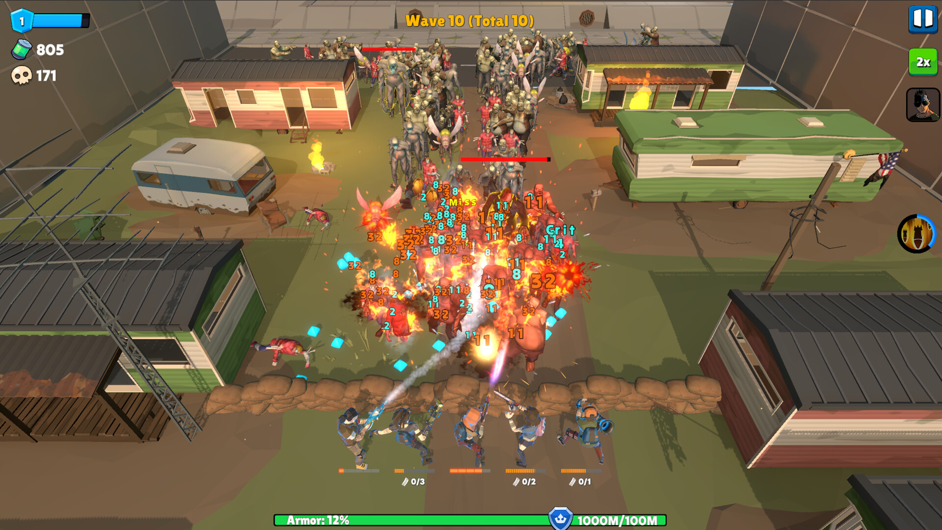 Idle Zombie Wave: Premium screenshot 3