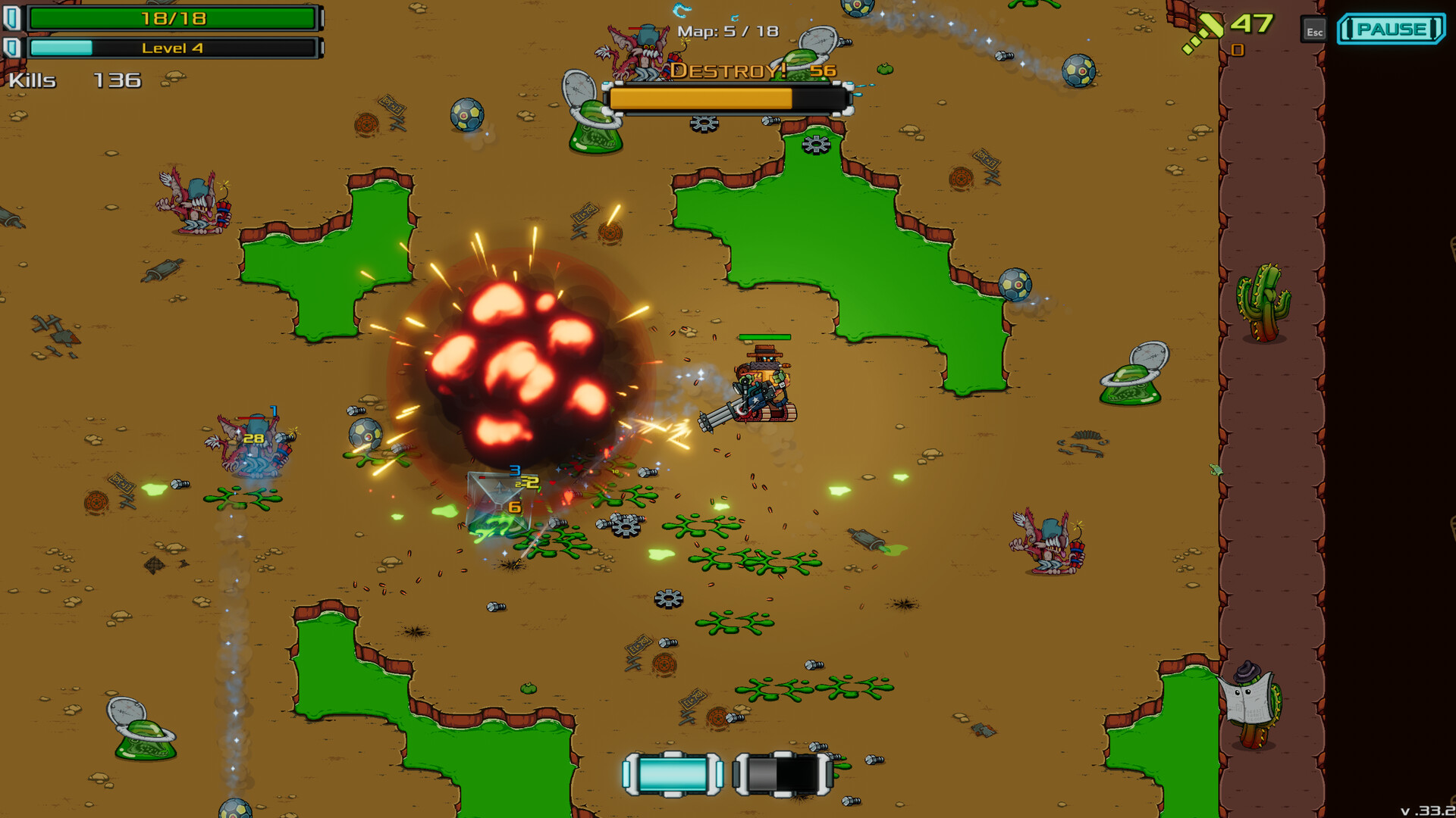 Gunbot Diplomacy: Blast Off screenshot 1