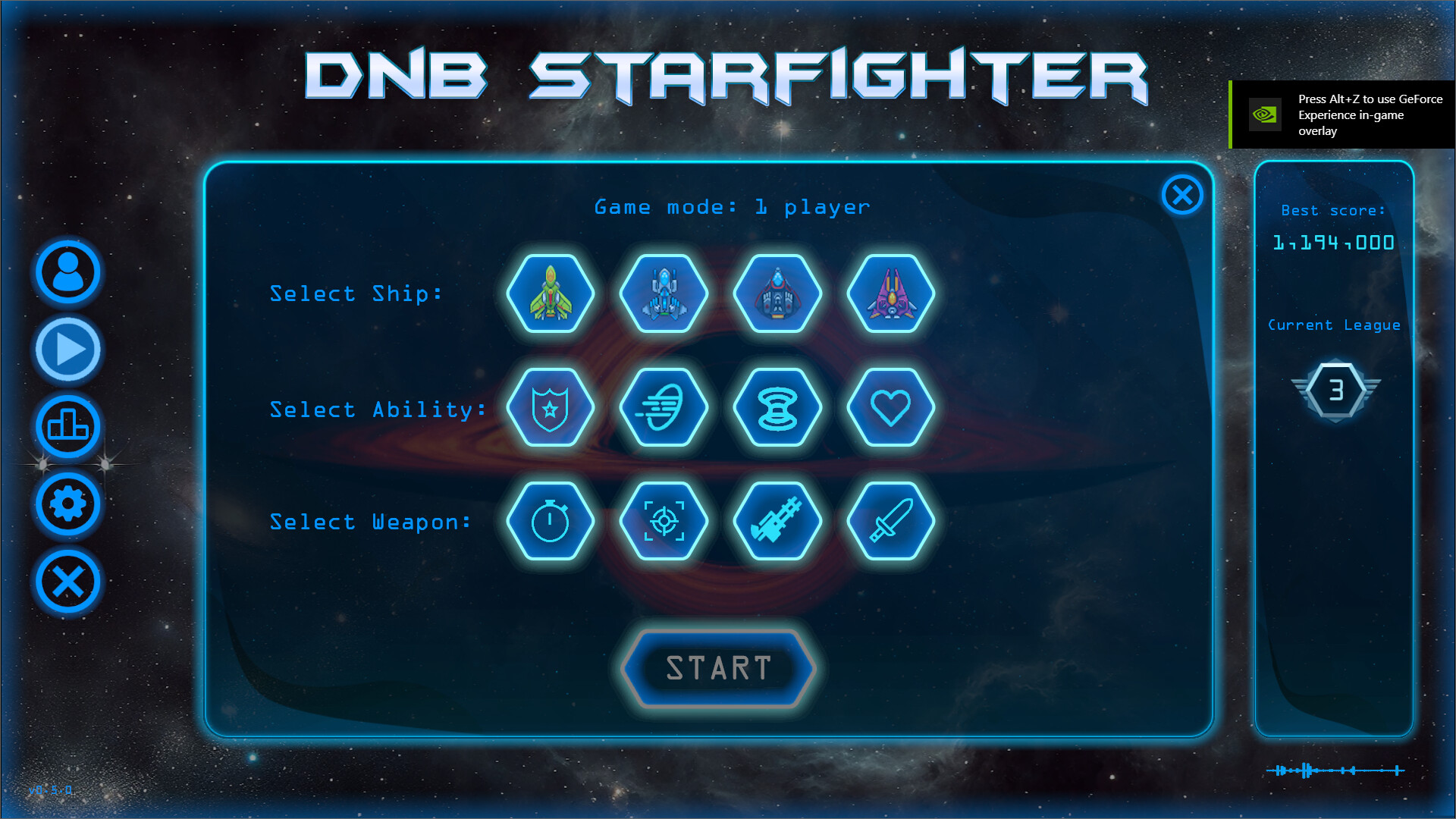 DnB Starfighter screenshot 3
