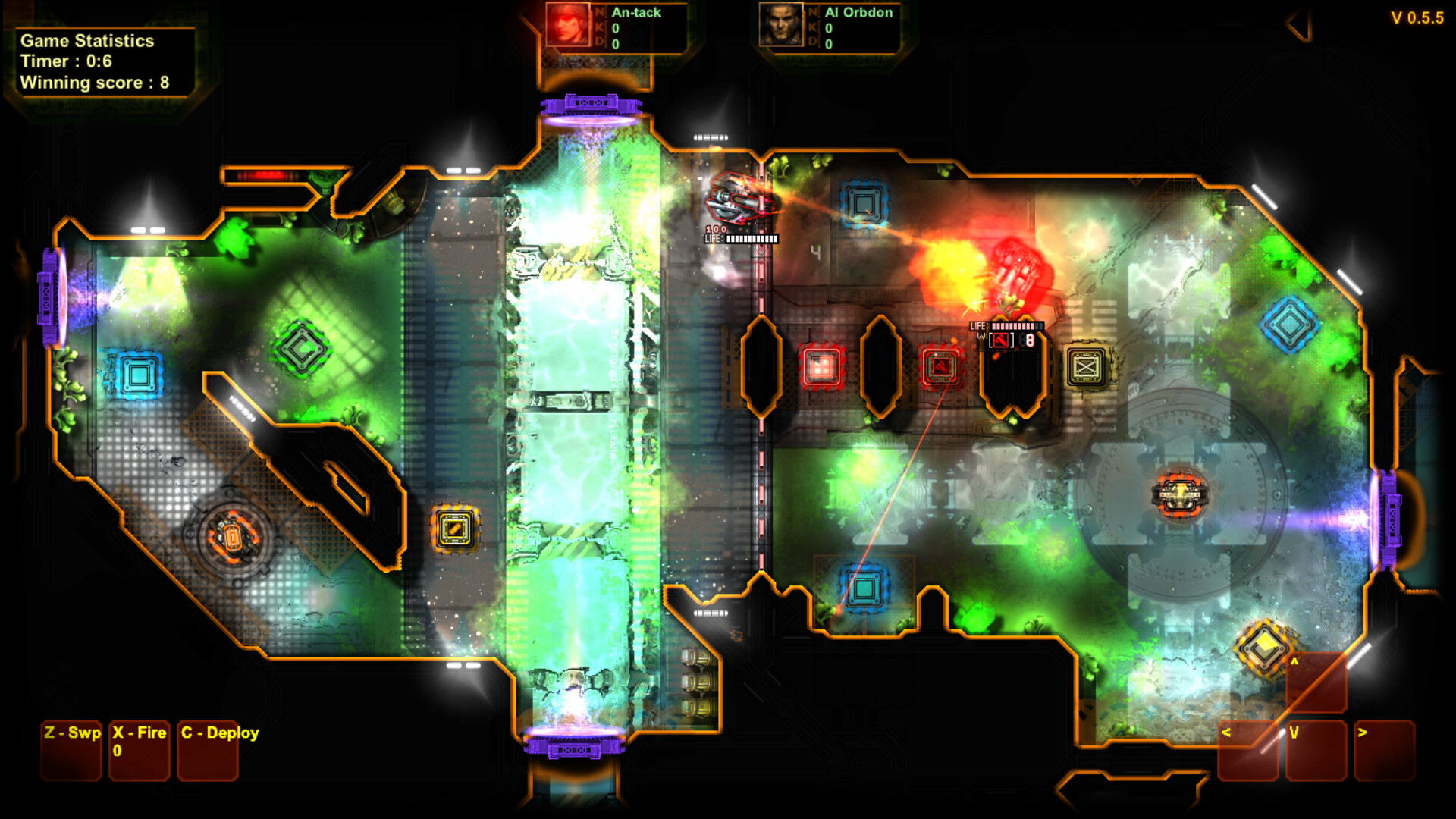 Steel shadows arena screenshot 3