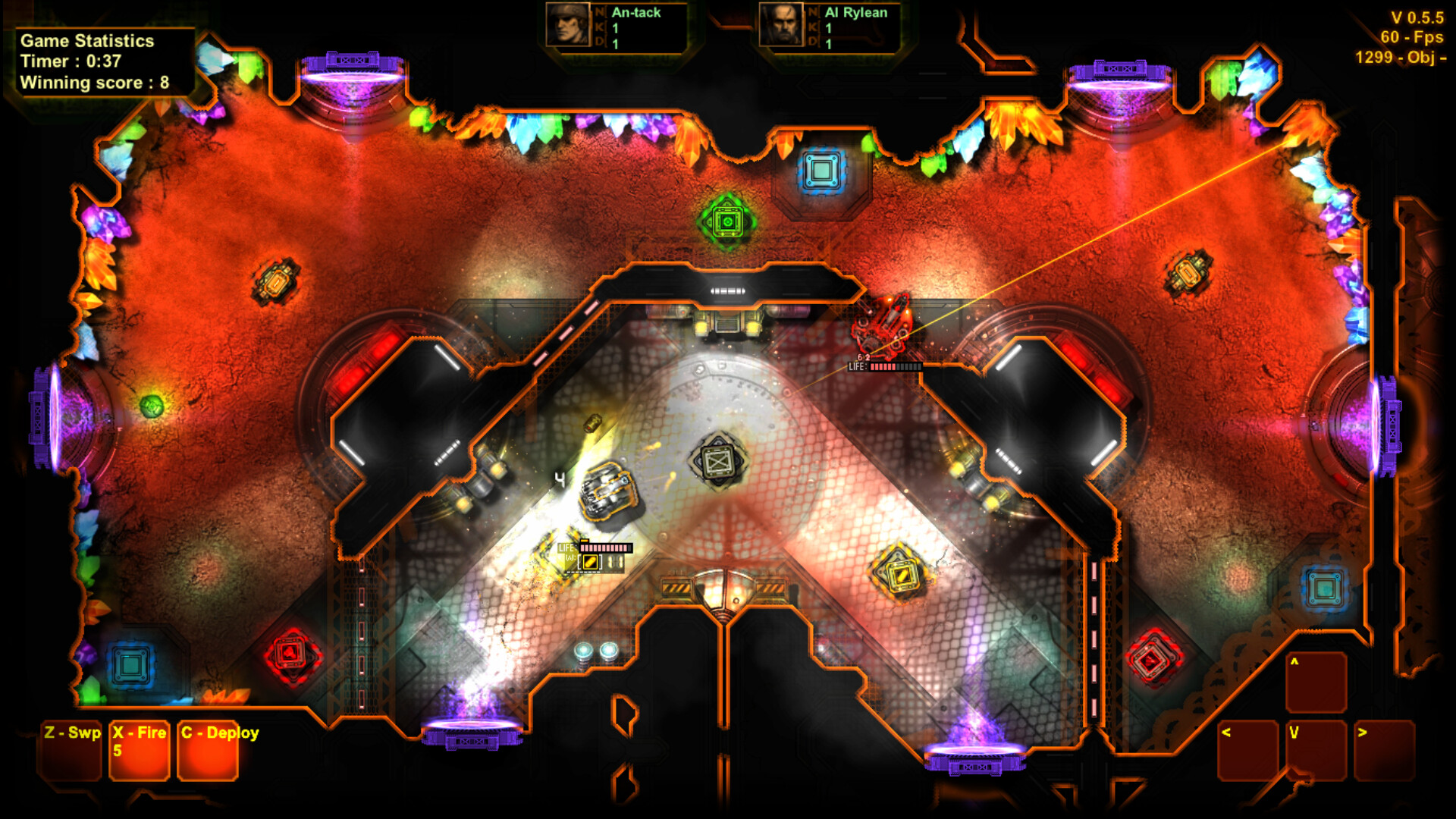 Steel shadows arena screenshot 6