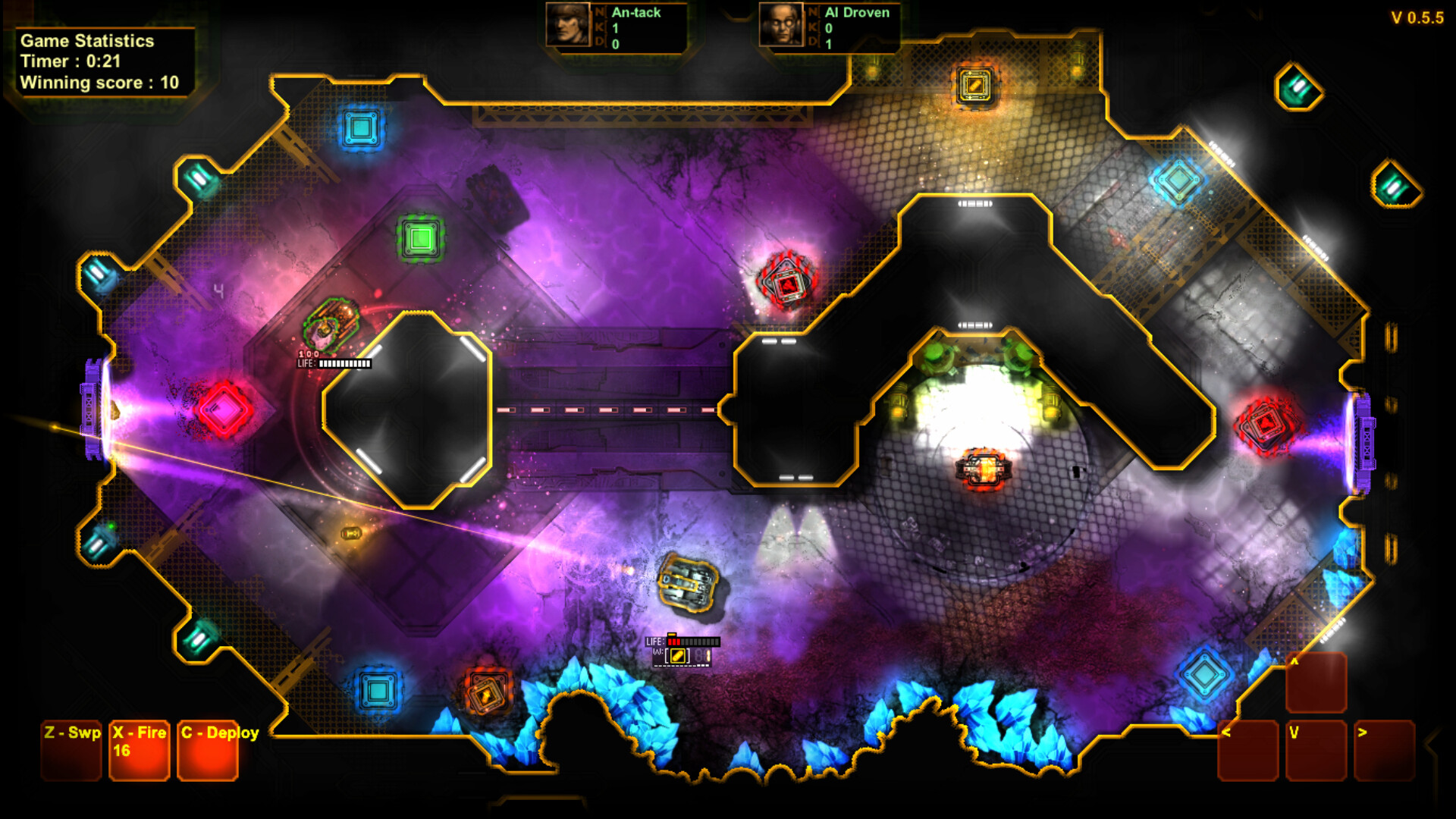 Steel shadows arena screenshot 11