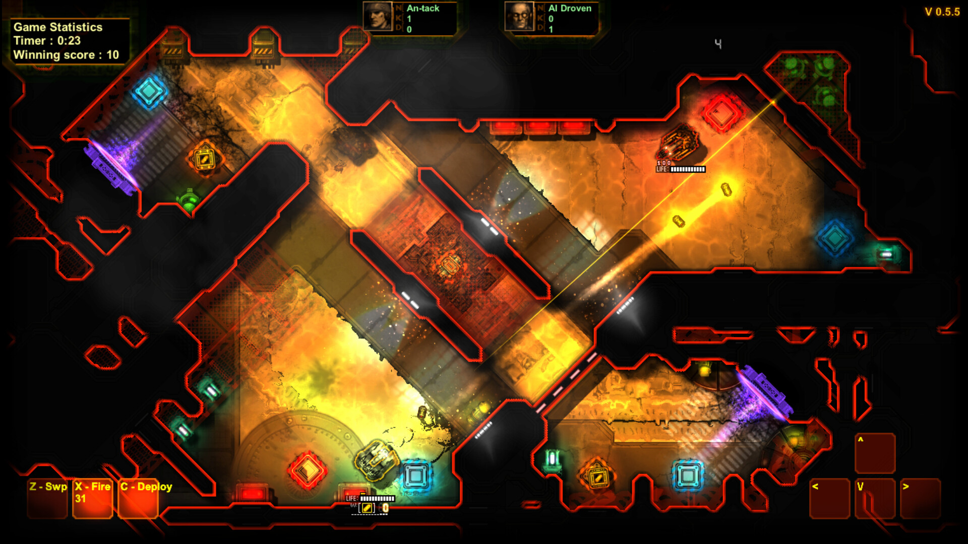 Steel shadows arena screenshot 7