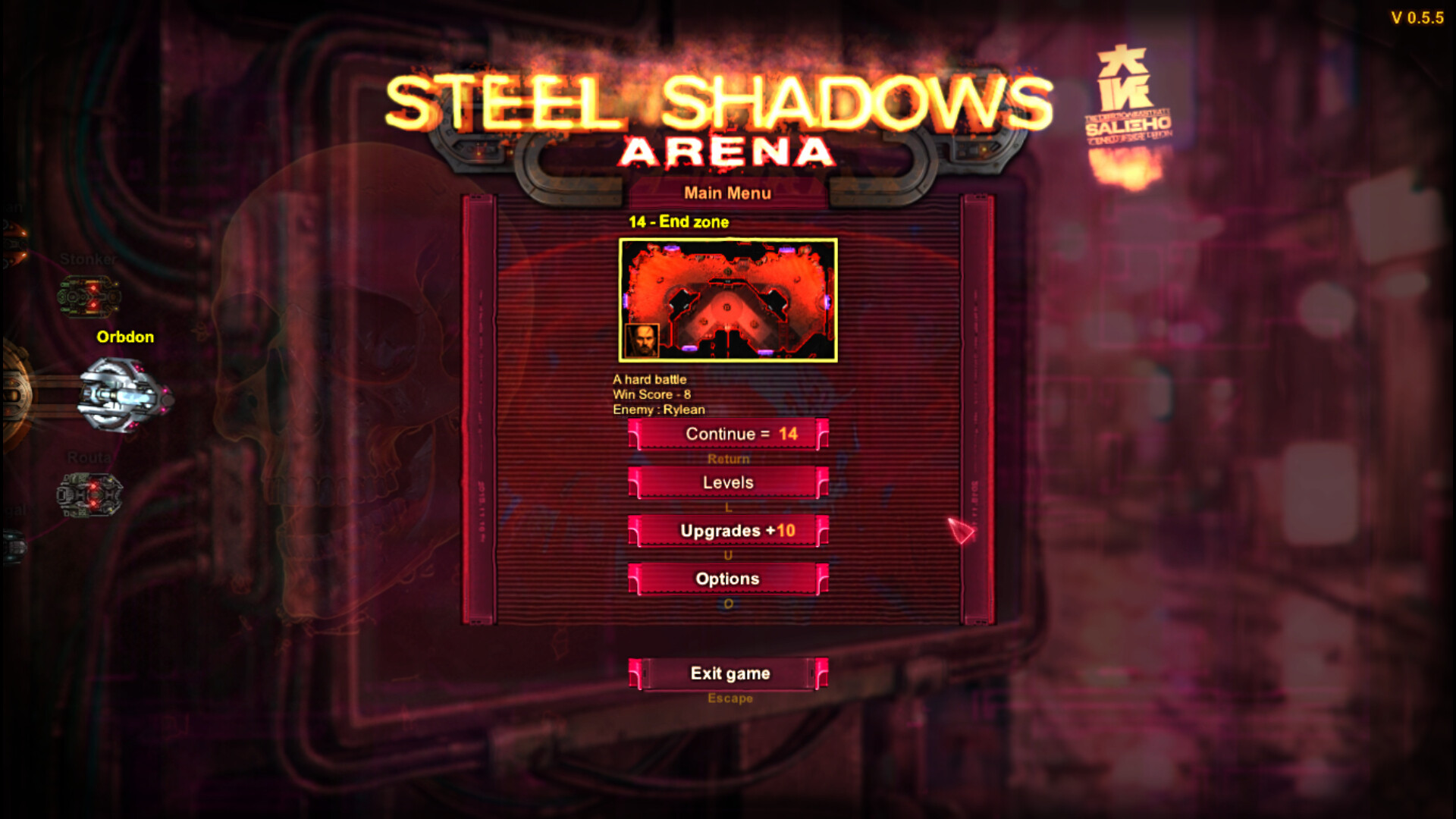 Steel shadows arena screenshot 1