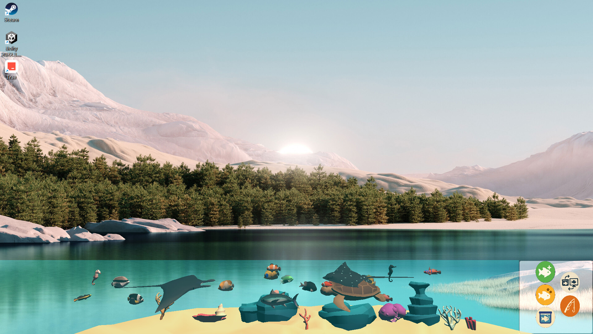 Desktop Aquarium screenshot 4