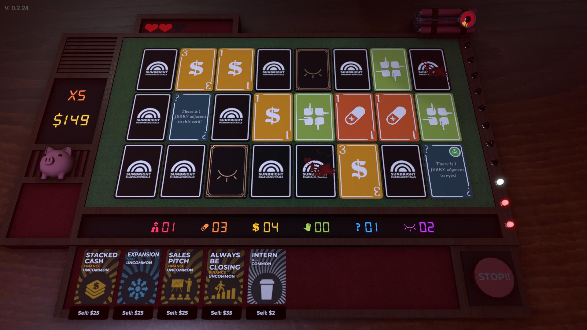 Mr Magpie's Harmless Card Game screenshot 1