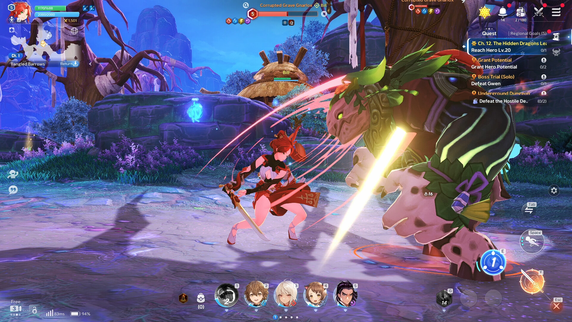 Blade & Soul Heroes screenshot 1