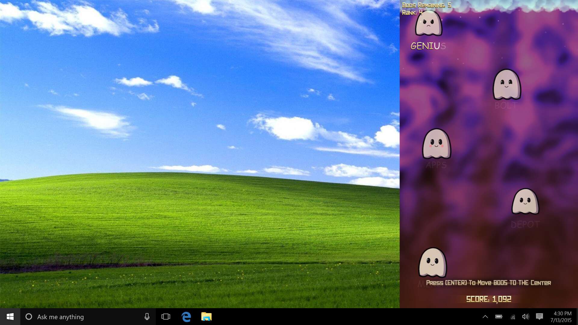 Typing With Ghostie screenshot 1