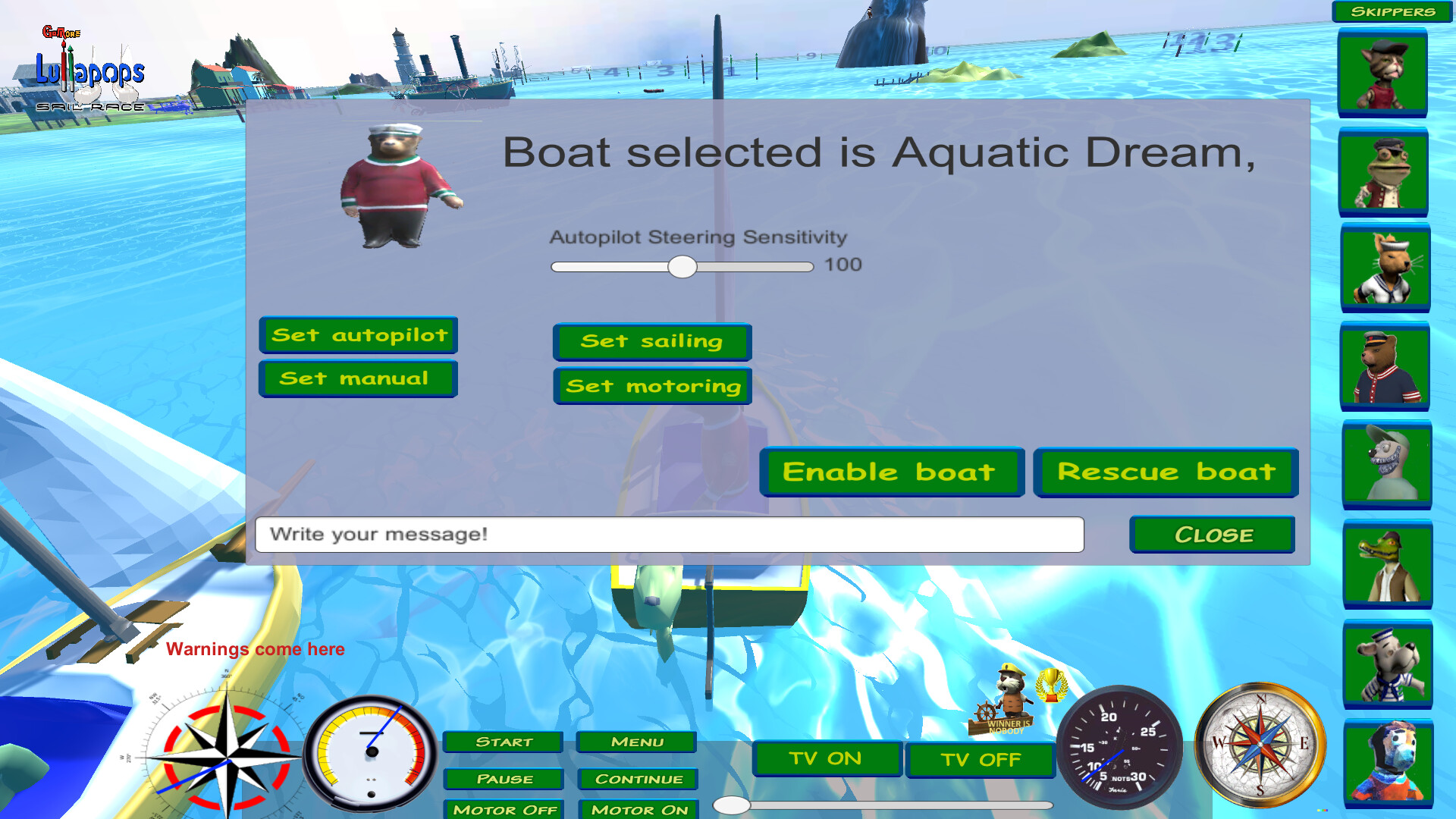Lullapops Sail Race screenshot 4