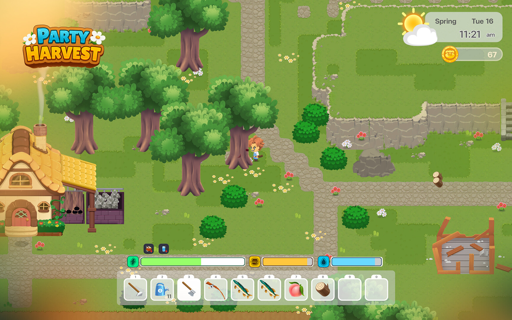 Party Harvest screenshot 2
