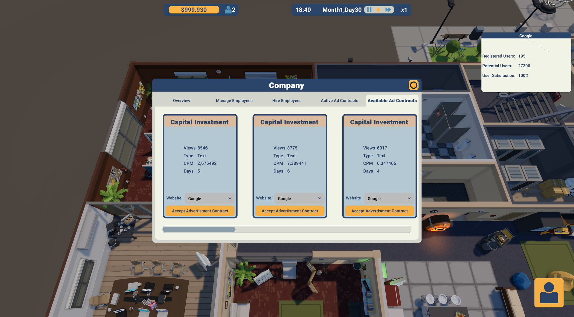 Office Tycoon screenshot 4