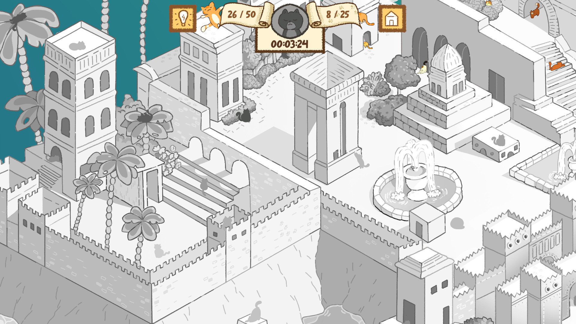 Cats Visiting Historical Times screenshot 2