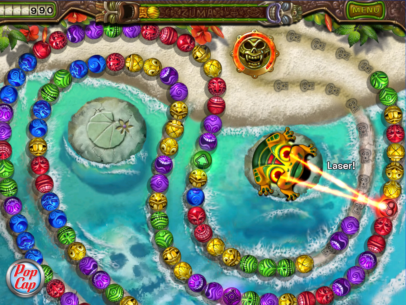 Zuma's Revenge! screenshot 12