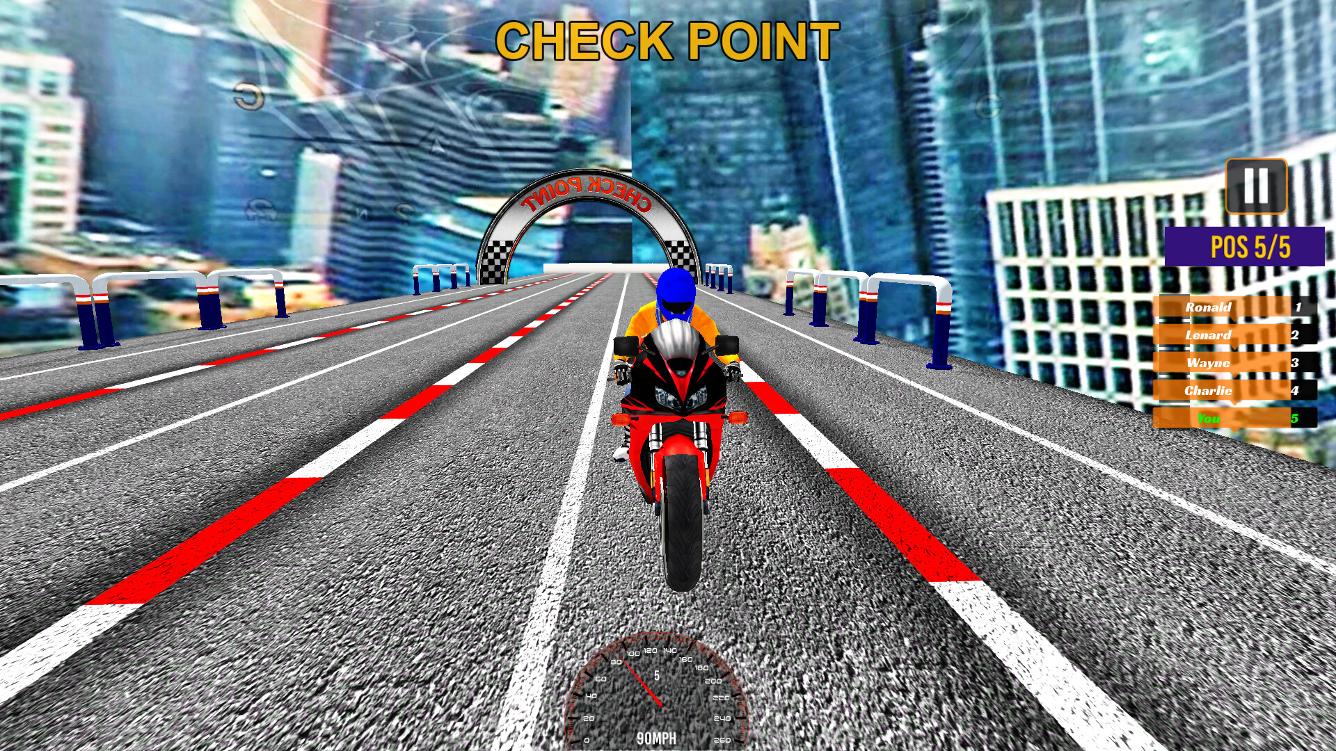 Impossible Moto Sim screenshot 2