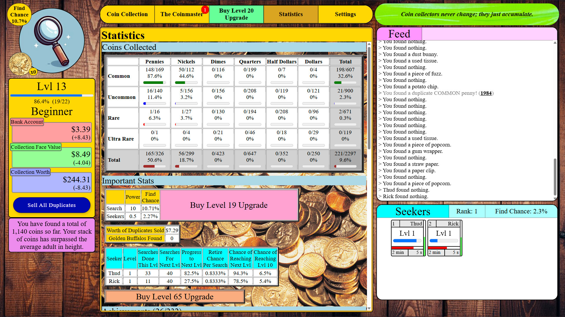 Coincremental screenshot 4