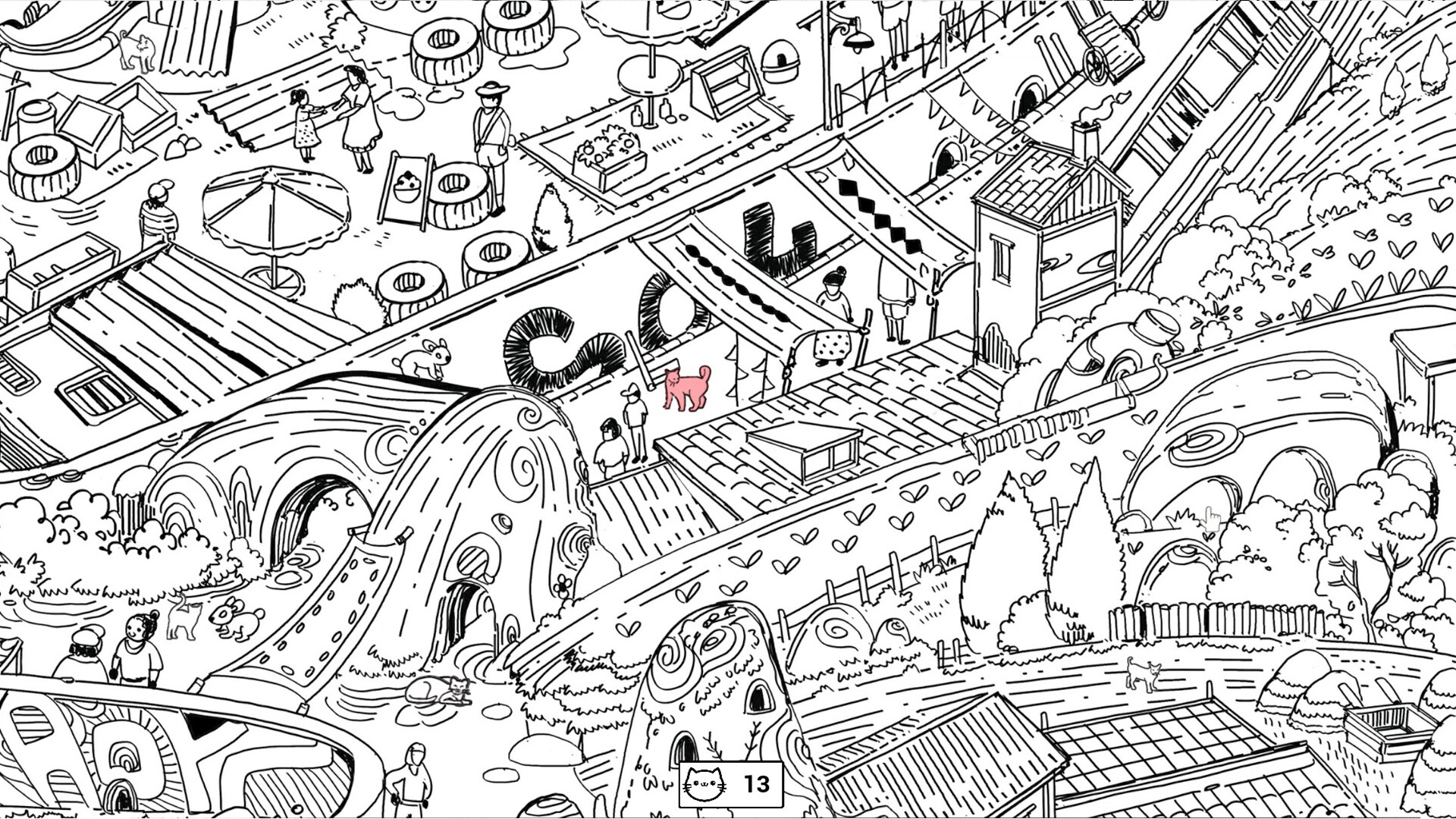 Silktrails: Cats in the grove screenshot 2