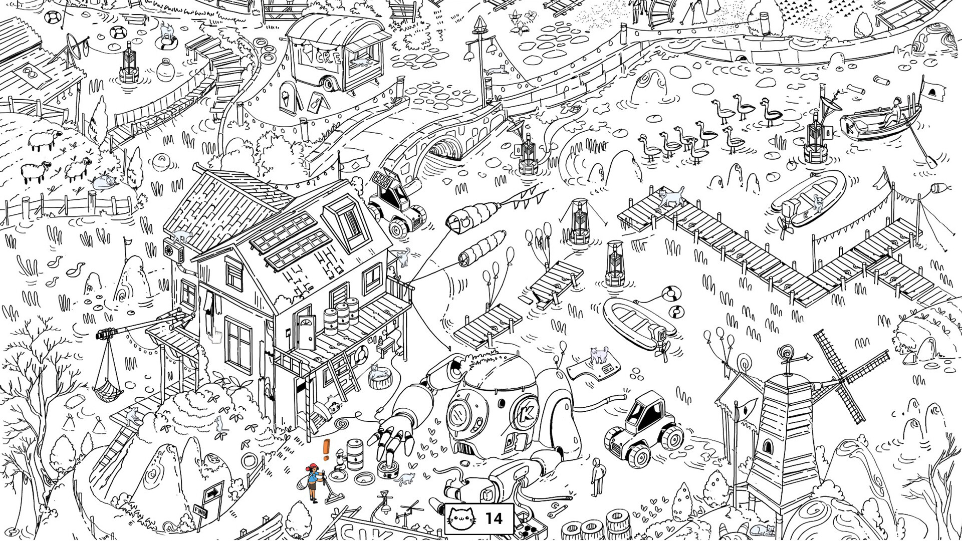 Silktrails: Cats in the grove screenshot 3