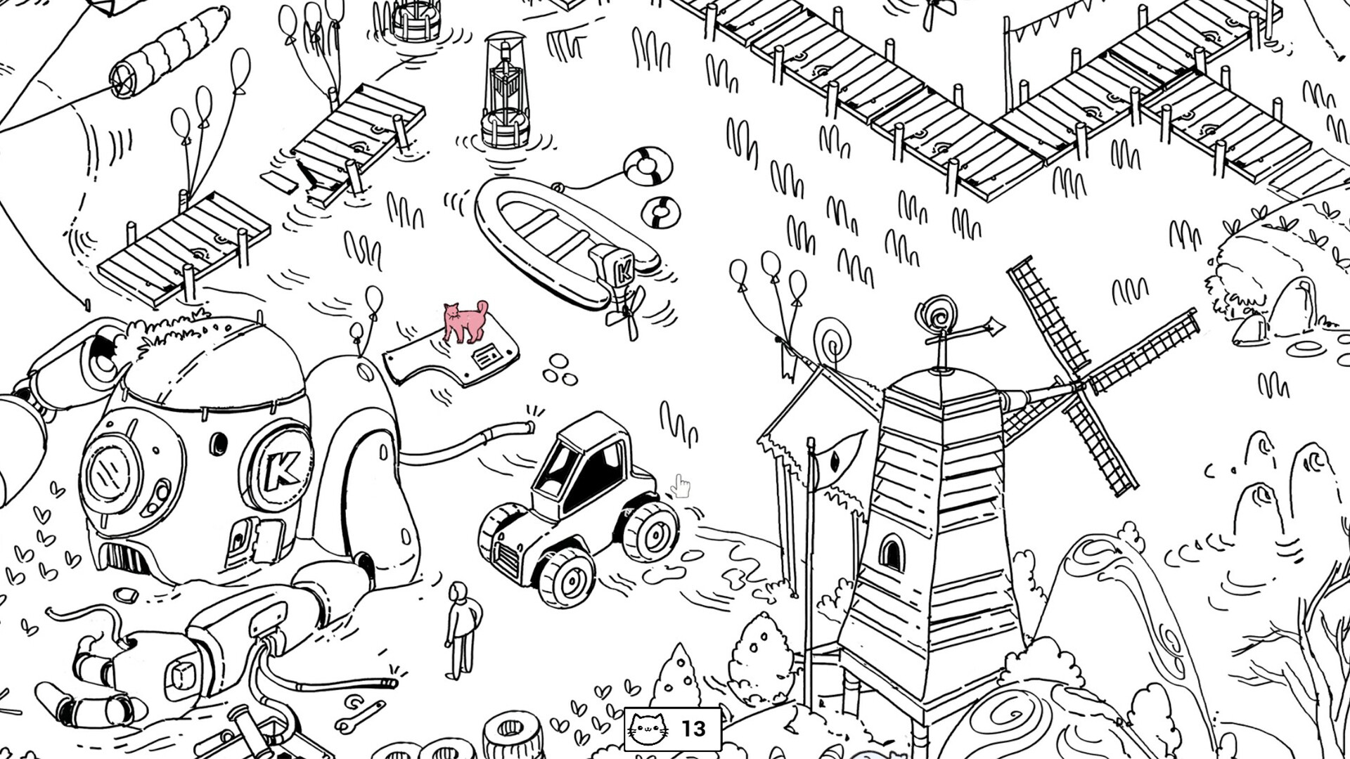 Silktrails: Cats in the grove screenshot 1