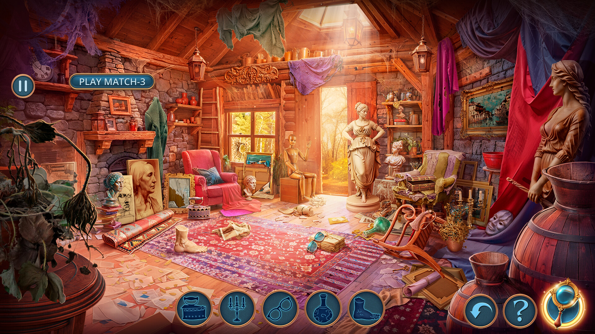 Detective Club: Gallery of Shadows Collector's Edition screenshot 1