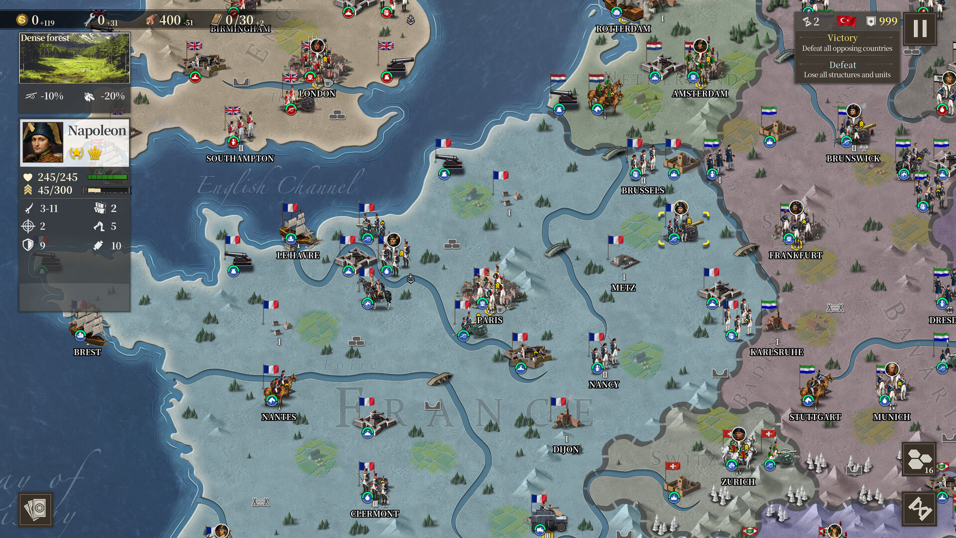 European War 4: Napoleon Remastered screenshot 4