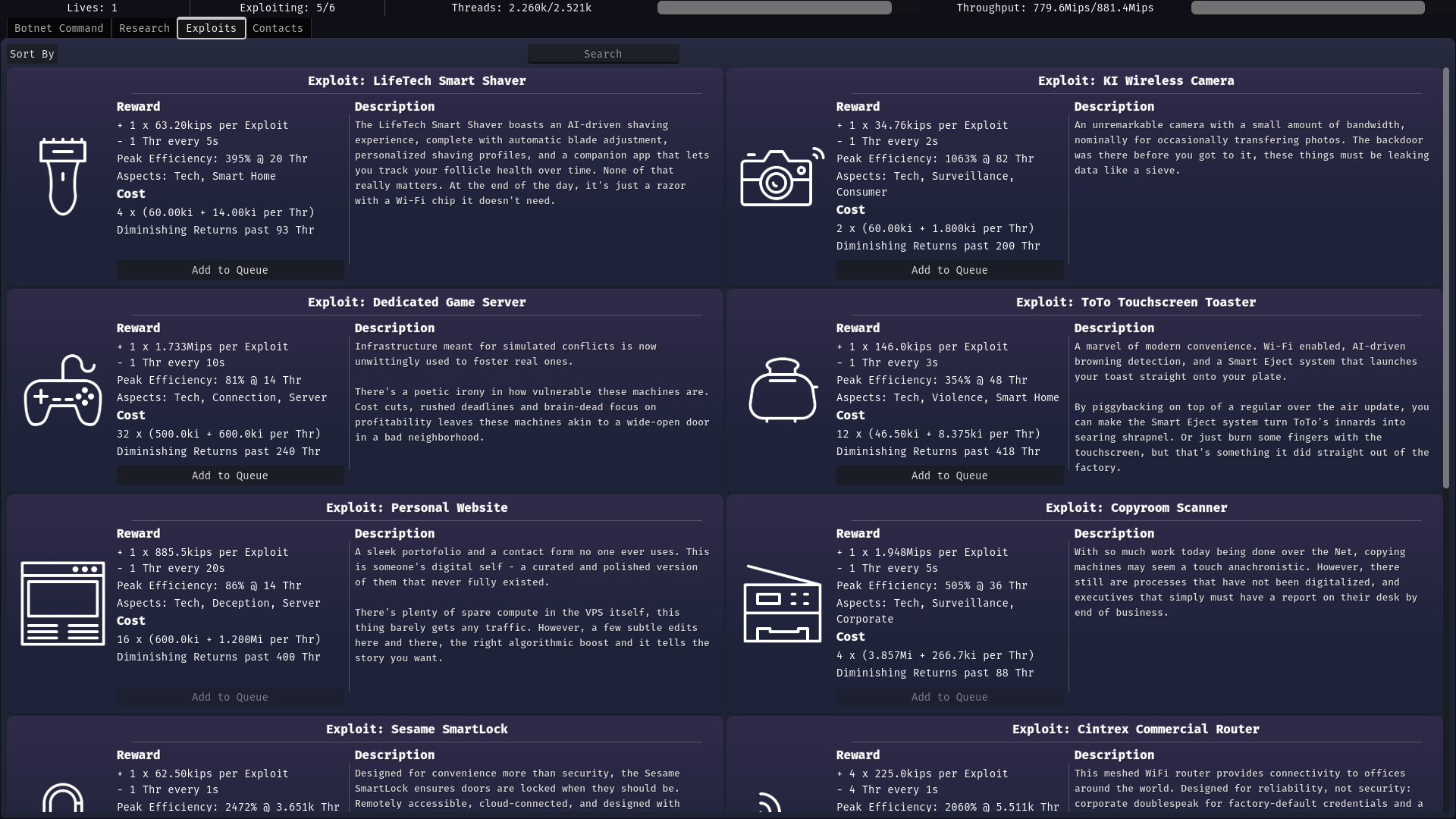 Botnet of Ares screenshot 2