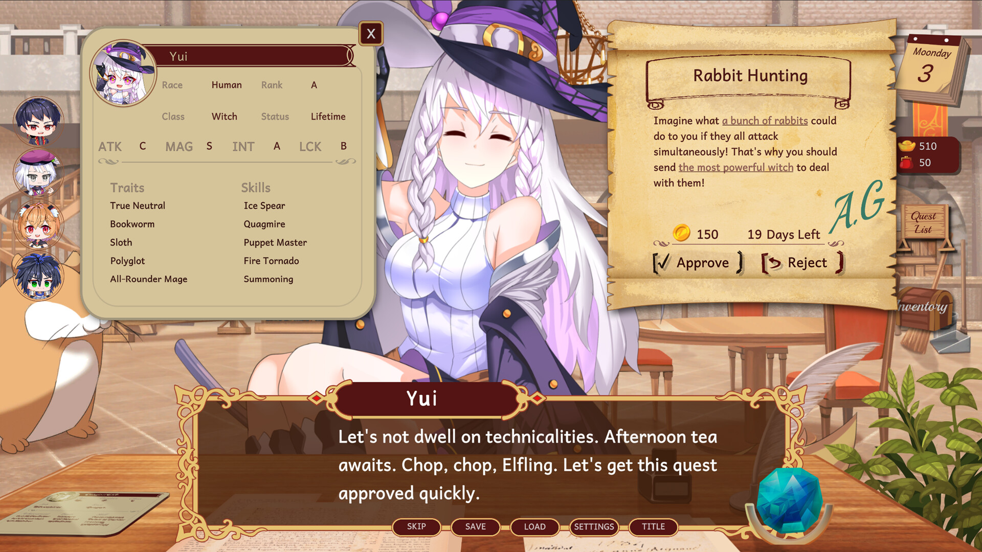 Adventurers Guild Receptionist screenshot 5