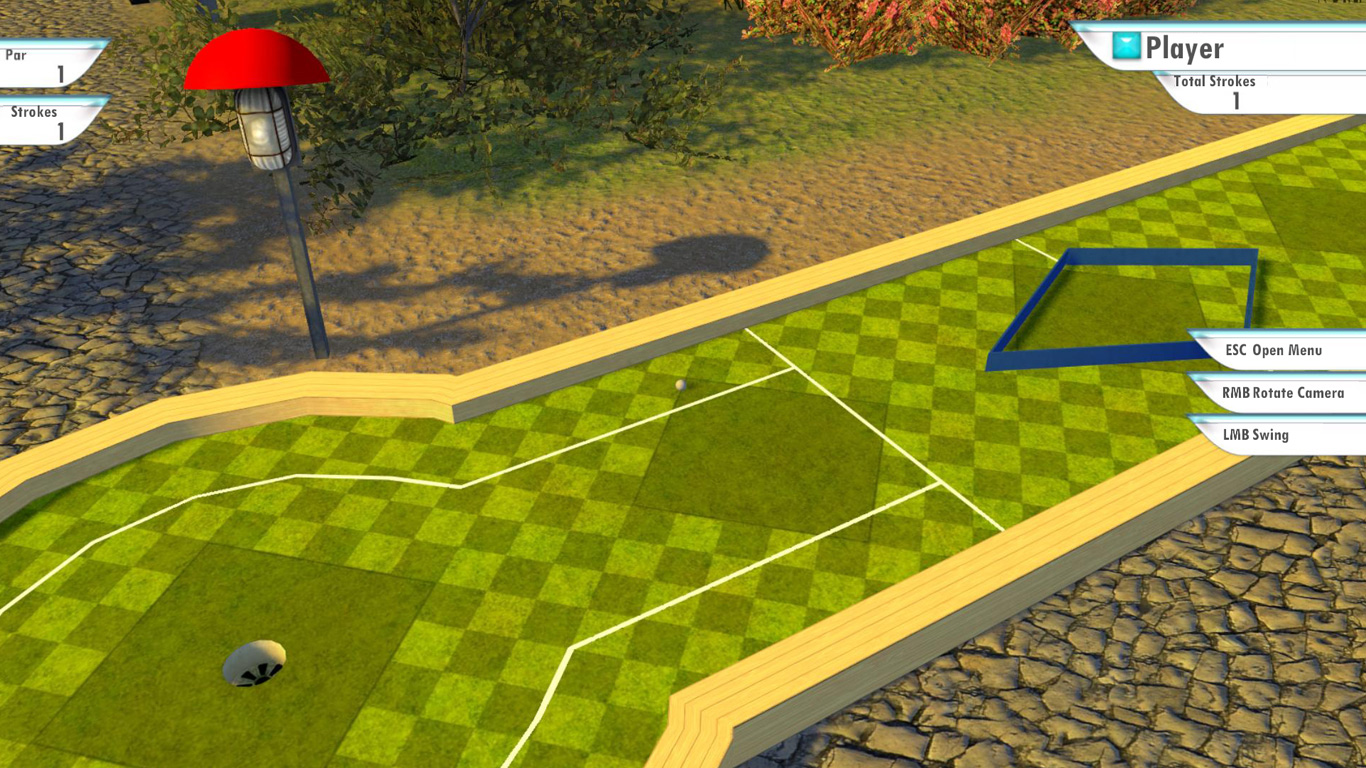 3D MiniGolf screenshot 1