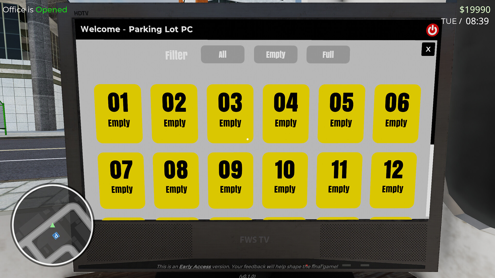 Parking Lot Simulator: Car Collector screenshot 4