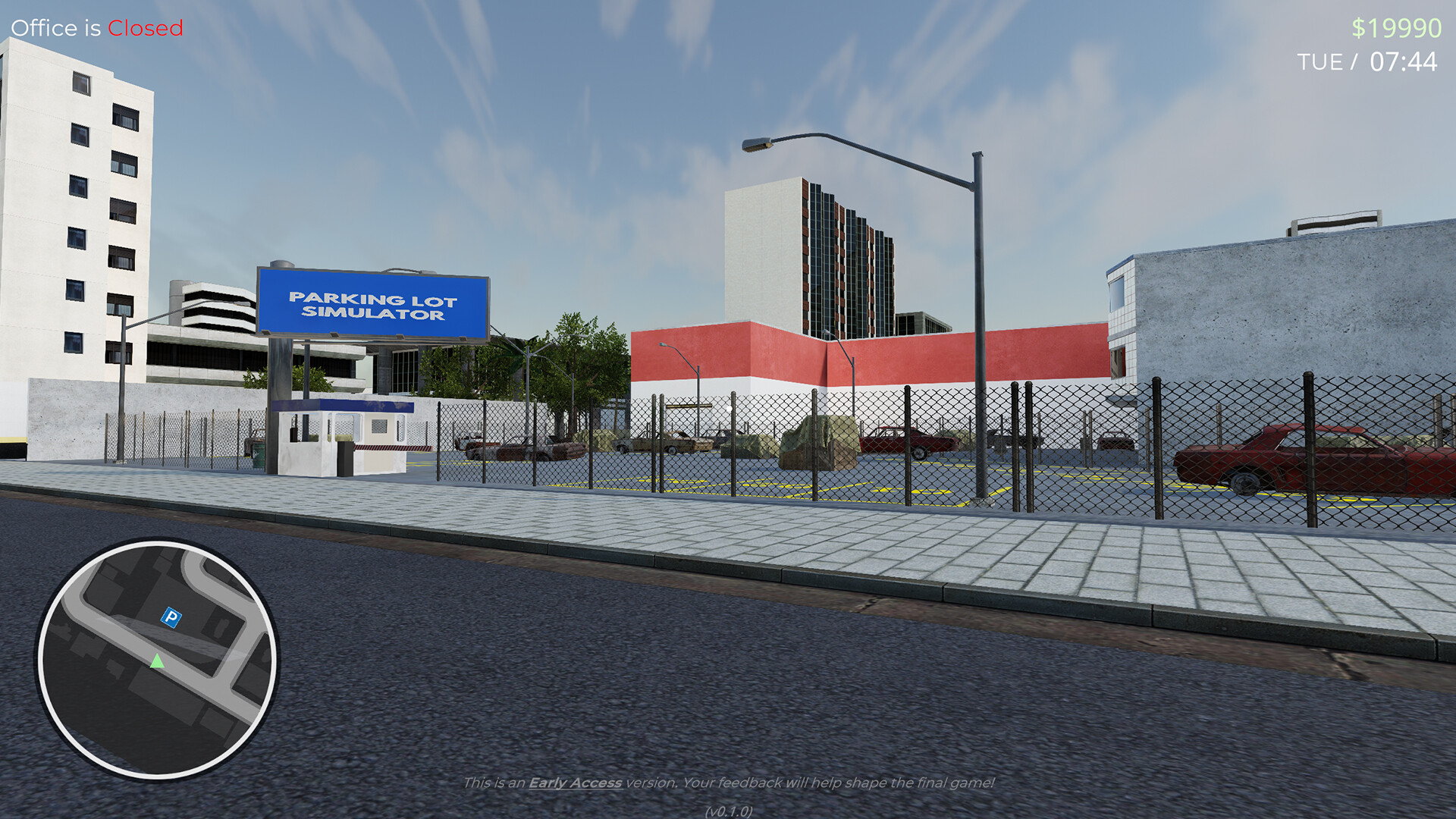 Parking Lot Simulator: Car Collector screenshot 1
