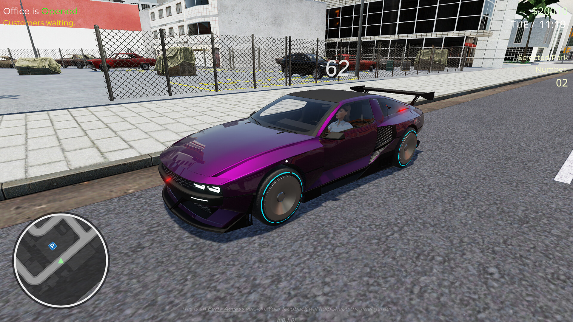 Parking Lot Simulator: Car Collector screenshot 8
