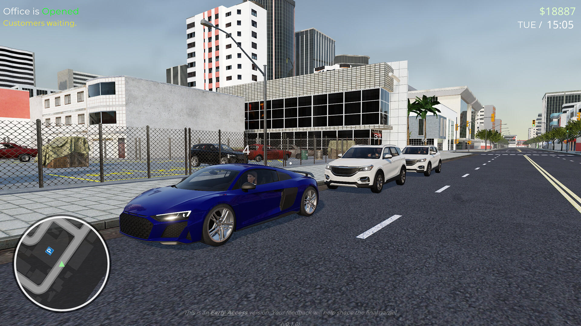 Parking Lot Simulator: Car Collector screenshot 14