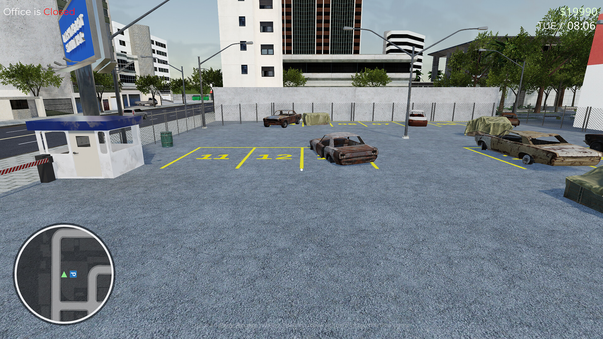 Parking Lot Simulator: Car Collector screenshot 2