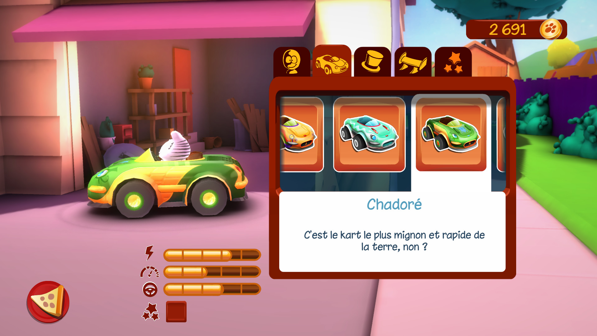 Garfield Kart screenshot 2